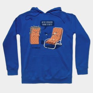 Brick Wall Blues Hoodie